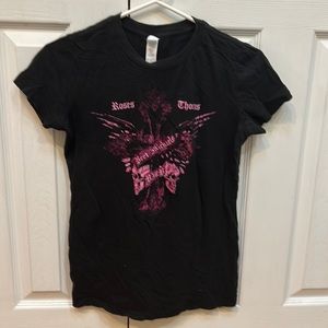 Bret Michaels concert tshirt. Black stretch fabric.Size medium.